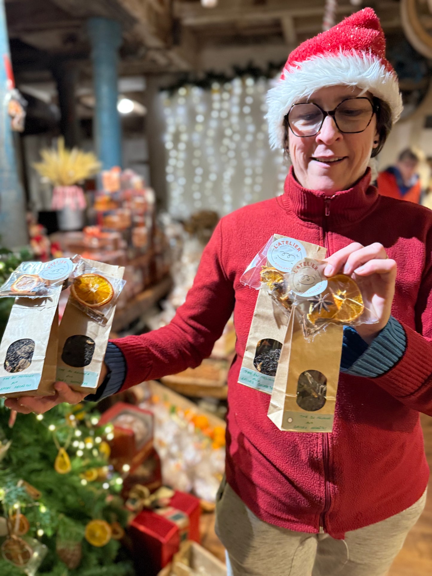 🥐 PANIER "PETIT DEJEUNER DE NOËL" du moulin de Cepoy